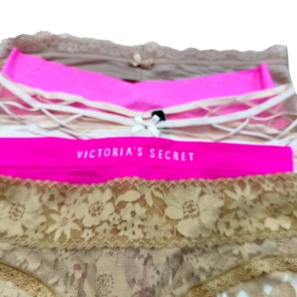 Victoria's‎ Secret Pack 4 Panties Size Large NWT - Picture 2 of 16